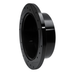 Pontiac GTO Brake Rotor (1) - Rear Left - R1 Concepts - Drilled & Slotted - Black - 2004